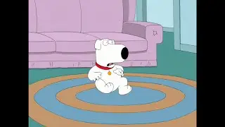 Brian woke himself up. Family Guy Season 7 Episode 9.