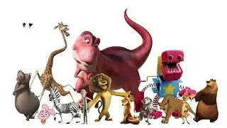 Different colors characters sing I'm Blue part 13