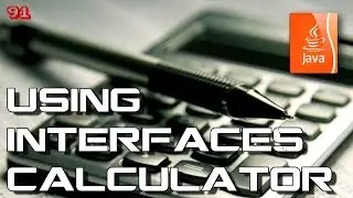 JAVA Interface tutorial - Simple Calculator