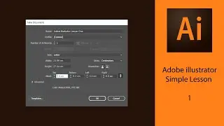 Adobe illustrator Lesson 1 | How to start up and first thing todo
