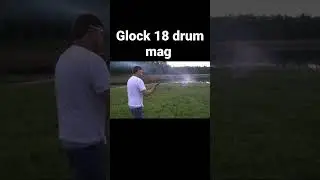 Glock 18 drum mag #weapons #glock #shooting #pistol #gun #fpsrussia