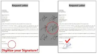 How to make a digital signature in Photoshop l How do you digitize your signature.