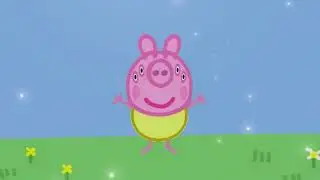 Front view of Peppa Pig Family 