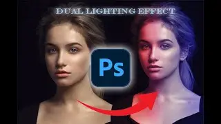 PHOTOSHOP | Dual lighting effect in photoshop | Gradient | Tamil | photoshop tips | TGMAX.