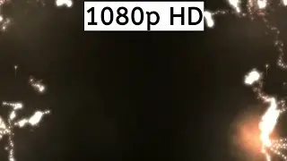BLACK SCREEN FIREWORKS for overlay effect #17