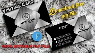 Visiting Card | No Password plp file Link  | Visiting Card Free plp file | EP 03 of 100 - Series