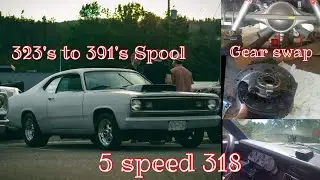 318 Plymouth Duster Gear Swap