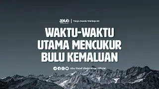 Waktu-Waktu Utama Mencukur Bulu Kemaluan