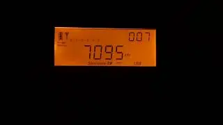 40m ham radio DX, ubitx testing without antenna, #Tecsun pl-660