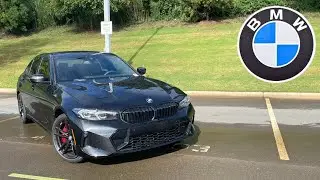 2024 BMW 330i xDrive M Sport: POV Start Up, Test Drive, Walkaround and Review