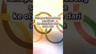 Tahapan lolos cabang sepakbola ke olympiade dari zona asia #football #olympics #indonesia
