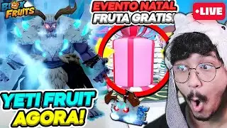 🔴 ATUALIZAÇÃO de NATAL do BLOX FRUITS AGORA! NOVA FRUTA YETI e EVENTO de NATAL de FRUTA GRATIS!