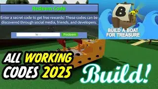 Build a Boat for Treasure codes 2025 ⚠️New⚠️ ALL WORKING CODES For Roblox Build a Boat for Treasure