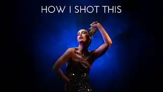 HOW I SHOT THIS | Off-camera flash portraits with gels and SMOKE!