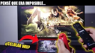 I MADE A PORTABLE WII WITH MY OLD CELL PHONE