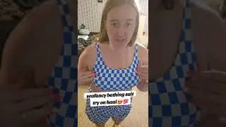 Seafancy Try on Haul video #grwm #feminine #swimming #bikini