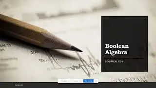 Boolean Algebra | Postulates | Theory| De-morgan's Theory | DNF and CNF
