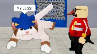 HE CUT MY LEGS BECAUSE I WAS TOO FAST!