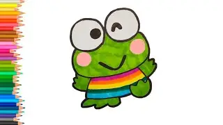 Как нарисовать Кероппи/How To Draw Keroppi