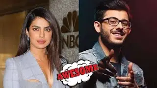 Priyanka Chopra! with #carryminati Reaction 🥰 SAVAGE MOMENTS!