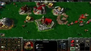 Warcraft 3 FFA 1 часть.Альянс VS 7 ПК.
