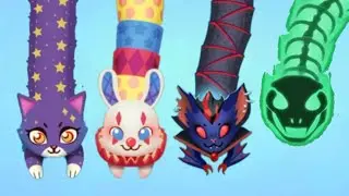 HOW TO UNLOCK ALL 4 snake.io Grave Mistakes skins | Ghastor