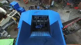 прешредер для переработки металолома