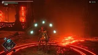 Demon's Souls Огненный соглядатай - Наводящаяся стрела души и Водная завеса