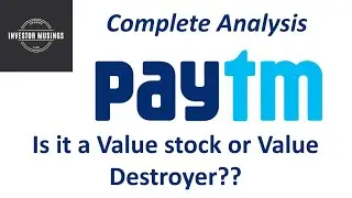 PAYTM Stock Analysis #paytm #investment