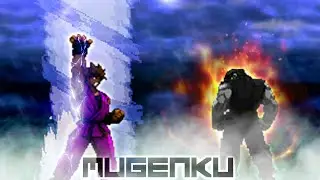 Dark Storm K vs Dark God Ryu. Epic Godlike! Street Fighter MUGEN Multiverse