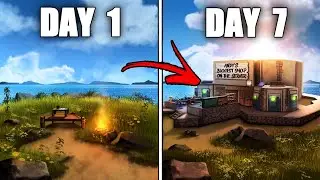 7 DAYS hosting the biggest SOLO vending machine shop on the vanilla server | Rust movie