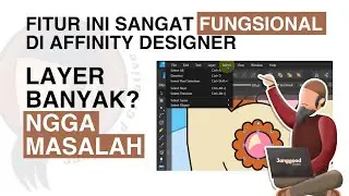 TUTORIAL Bhs INDONESIA Mengenal fitur SELECT SAME & SELECT OBJECT di Affinity Designer
