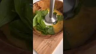 Шпинатный омлет на завтрак!