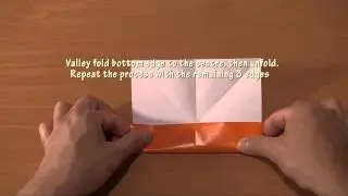 Origami - How to make a Windmill