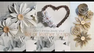 Don't throw away your felt scraps.