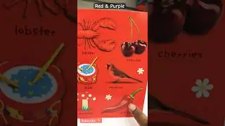 Red | Purple | Learn Colours | Educational Videos for Kids