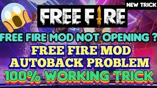 how to fix free fire mod menu autoback problem in 2 min~ mod menu autoback ko kese fix karen .