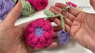 Crochet Keyring Tutorial // Crochet Hug Keyring