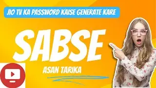 Jio TV Ka Password Kaise Generate Kare | jio tv password kaise banaye | jio tv password reset