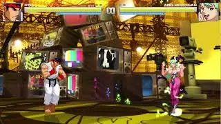 Mugen Stage TV Studio (World Of Shadows) by EXShadow TWS Edit