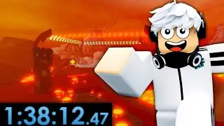 I Tried Speedrunning Anime Battleground X in Roblox For The First Time!