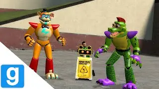 Garry's Mod Addon: Five Nights at Freddy's Security Breach Nextbots