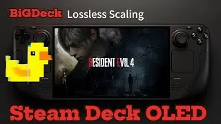 Resident Evil 4 Remake on Steam Deck OLED with Lossless Scaling – Smooth Survival Horror?