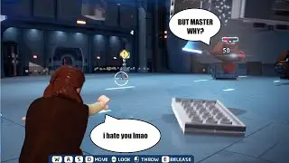 Bullying young Obi Wan for views | LEGO STAR WARS : THE SKYWALKER SAGA