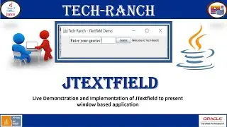 How to create JTextField using Java Swing GUI API ? | Swing Java GUI API | 