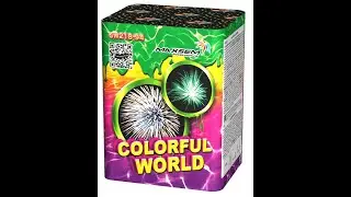 COLORFUL WORLD батарея салютов 12 залпов