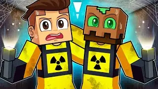 We survived 100 days in a nuclear bunker in Minecraft.