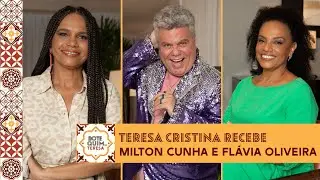 Teresa Cristina, Milton Cunha, and Flávia Oliveira together! Passion for Carnival and a fire at t...