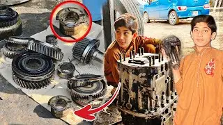 How to repair Broken Gears ⚙️ : when the gears are not available in market Hino 1j 10top