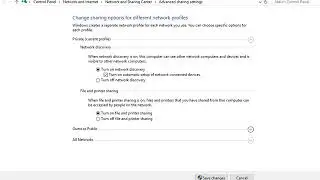 Win10 simple file sharing steps